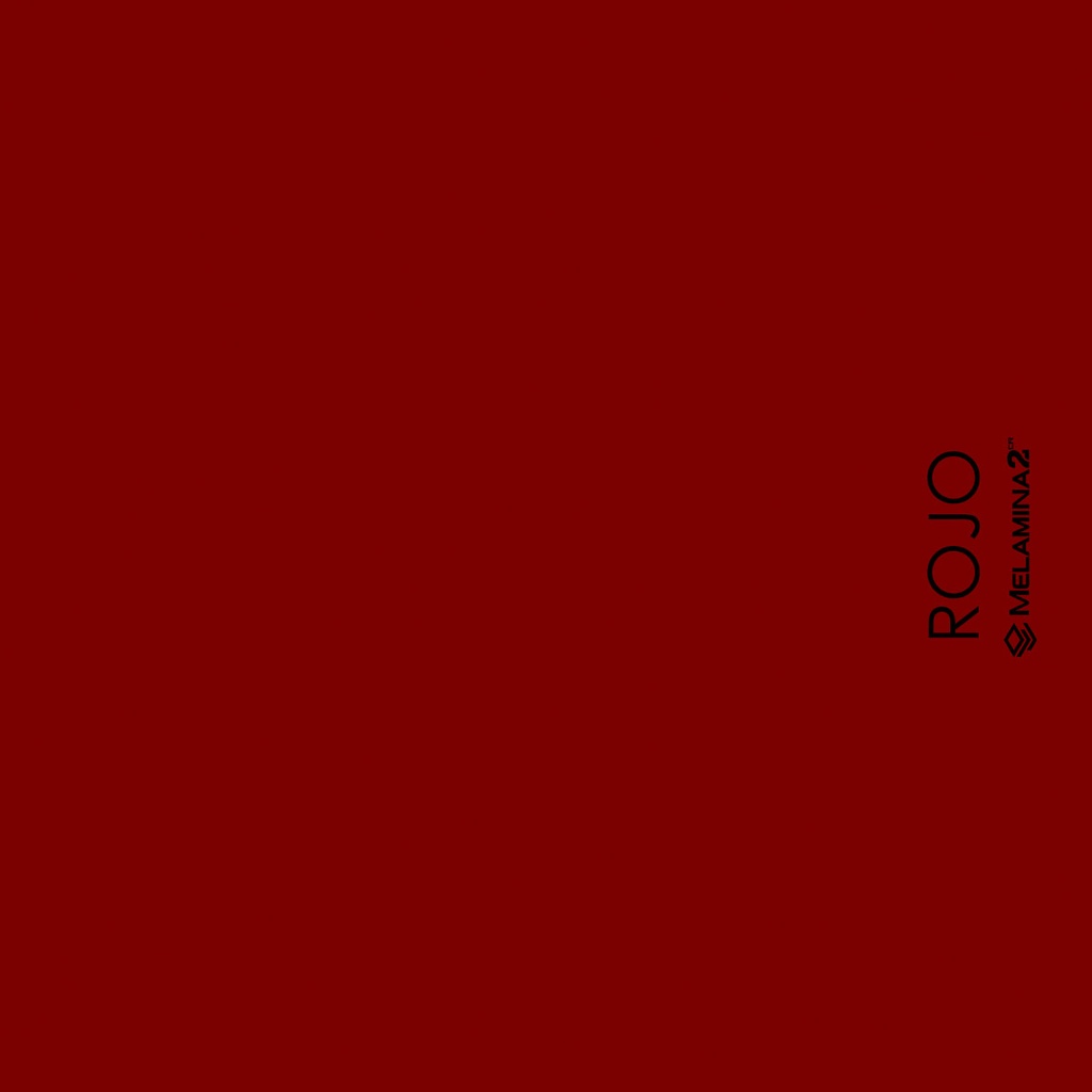 MELAMINA ROJO STANDAD 18X183X250 CHILENA