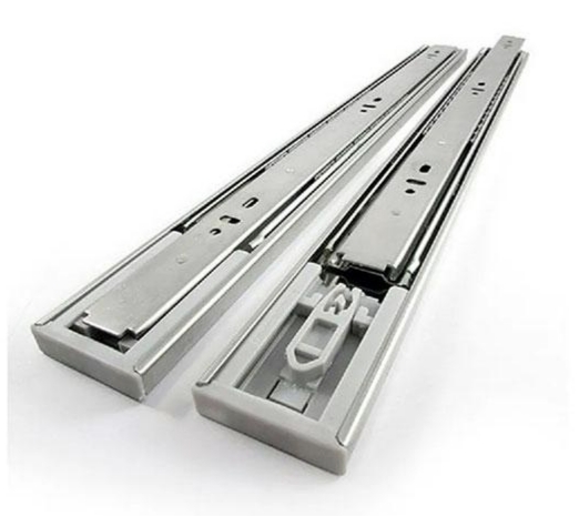 RIEL TELESCOPICO CIERRE LENTO 14 350MMS ECO