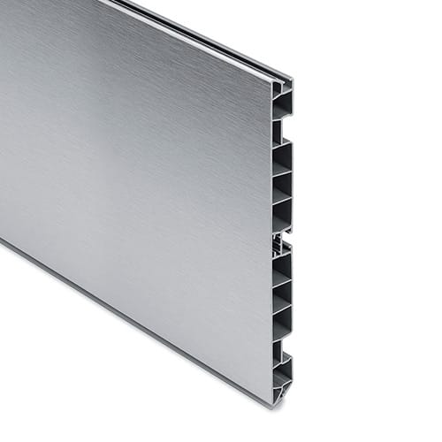 RODAPIE ALUMINIO 10CMX3M PVC ESPAÑOL