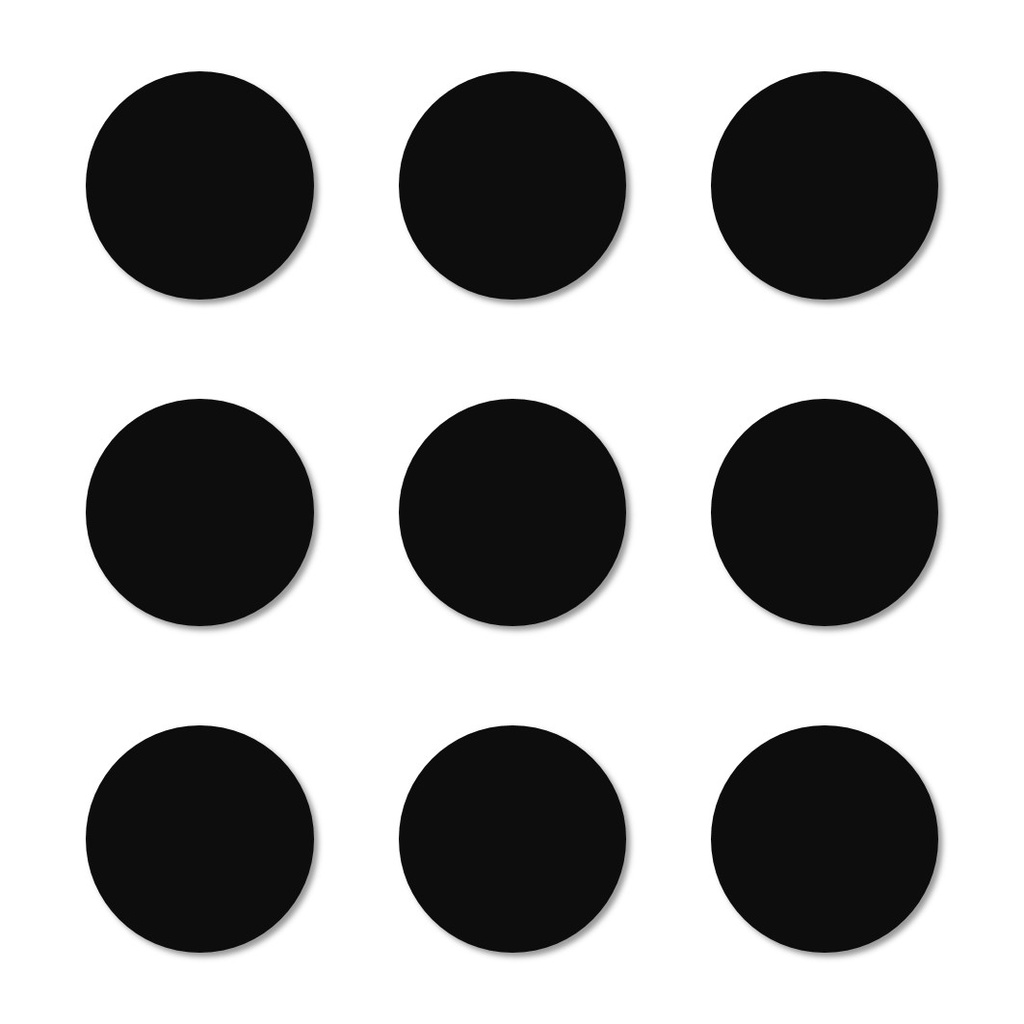 TAPA TORNILLO NEGRO 50UND MASISA