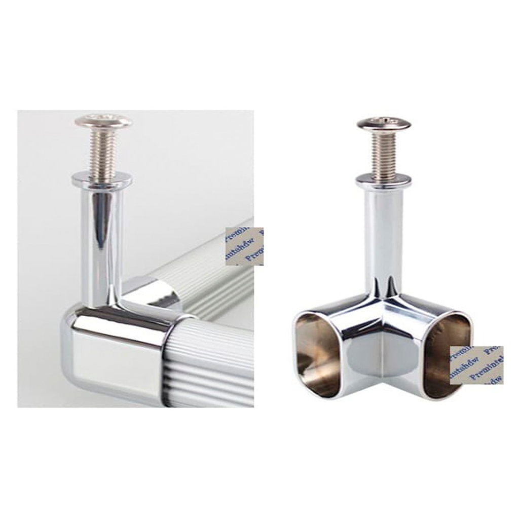 SOPORTE ESQUINERO TUBO CLOSET