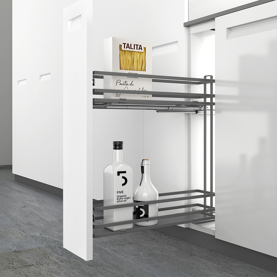 ESPECIERO 200MM DERECHO GRIS COMPAGNUCCI