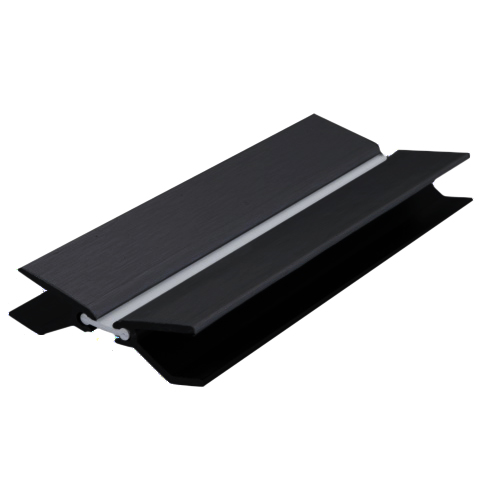 ESQUINERO RODAPIE NEGRO MATE FLEXI 90X10 ITALIANO