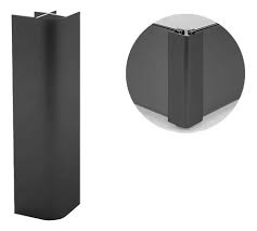 ESQUINERO RODAPIE NEGRO 90X10CM ESPAÑOL