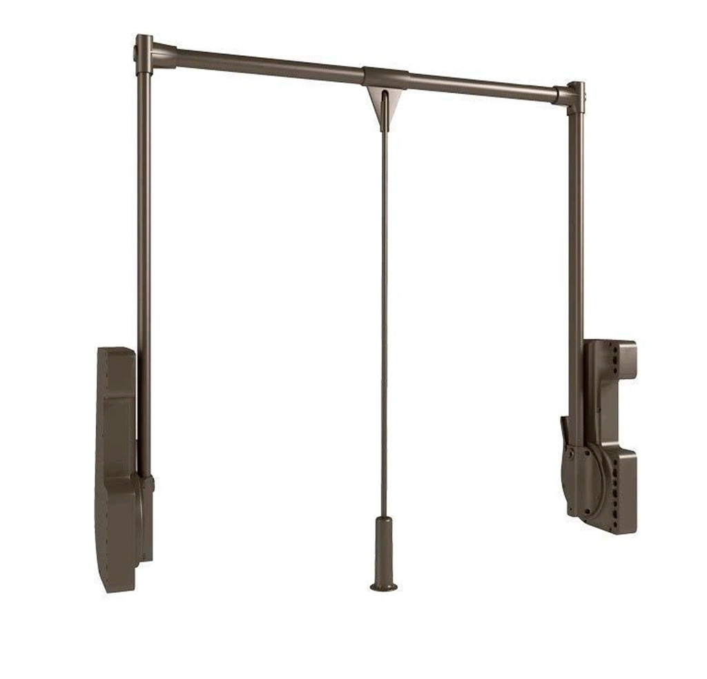 TUBO PERCHERO EXTRAIBLE PARA CLOSET 600-830 MOKA IT41110 INTHER