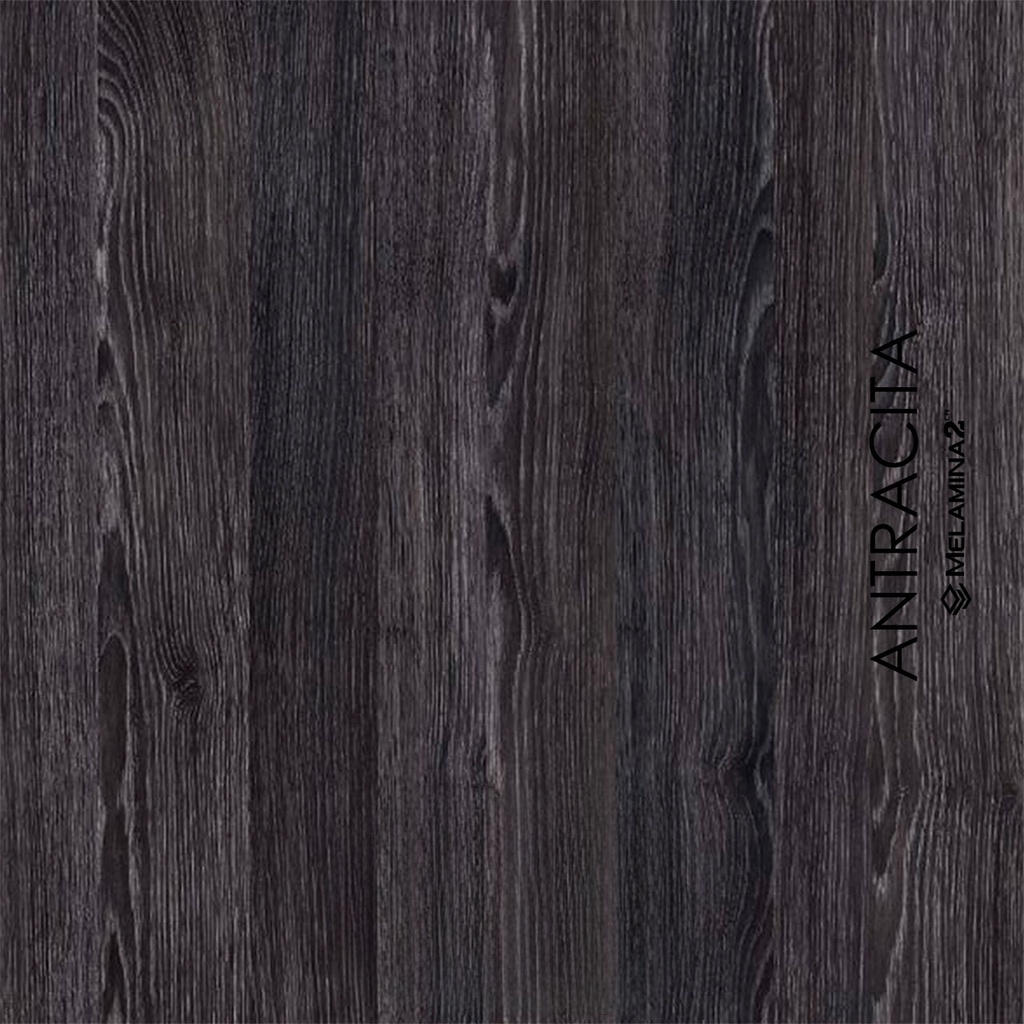 MELAMINA ANTRACITA HIDROFUGA 18X183X250 MASISA