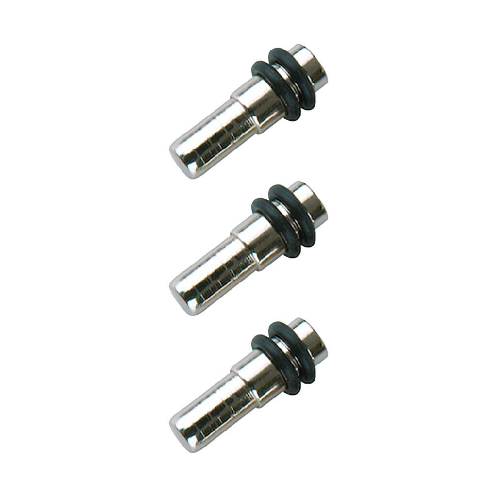 PIN ESTANTE SOPORTE METALICO CILINDRICO GOMA UND