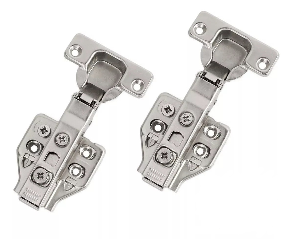 BISAGRA RECTA CIERRE CORRIENTE CLIP ON SALINIZADO PAR SYSKOR