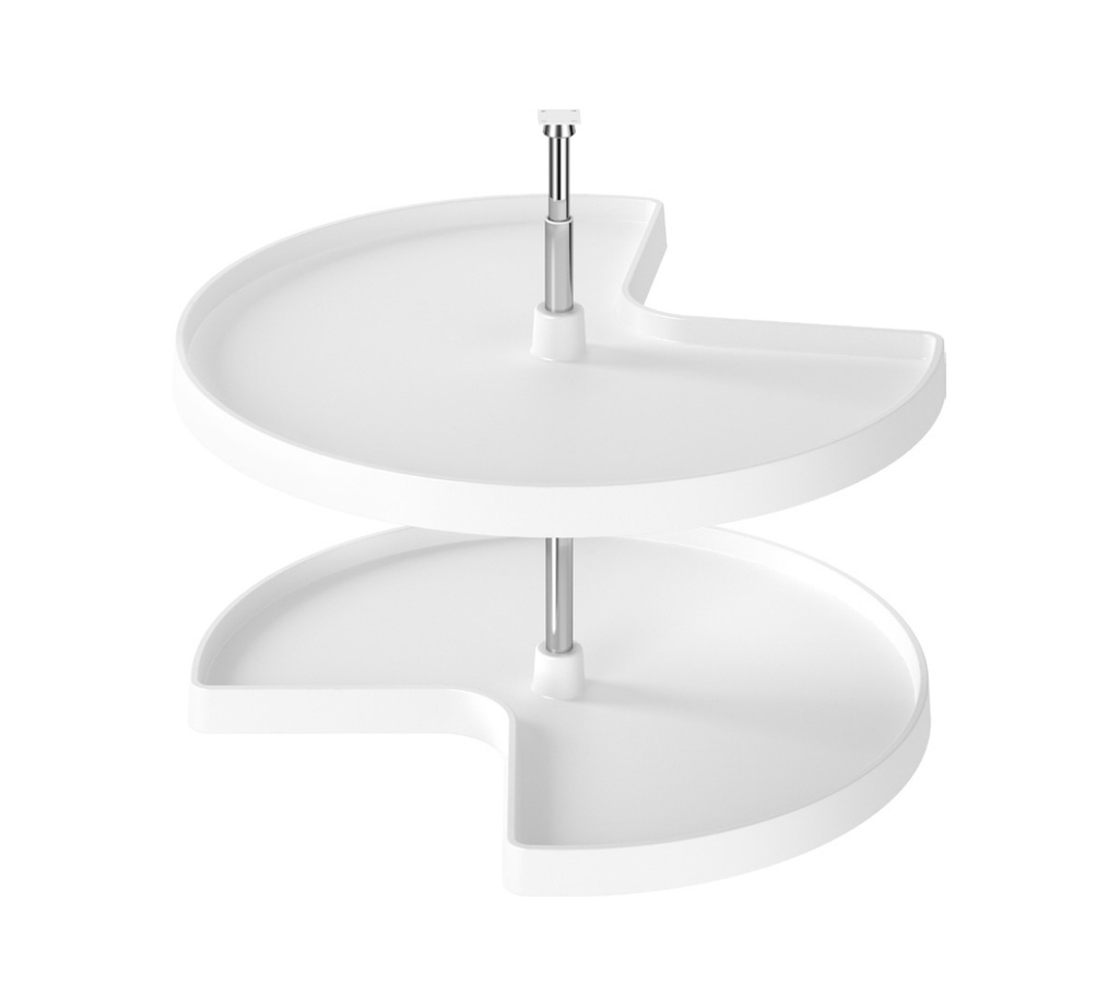 LAZY SUSAN GIRATORIO 710MMS BLANCO PLASTICO IT23205