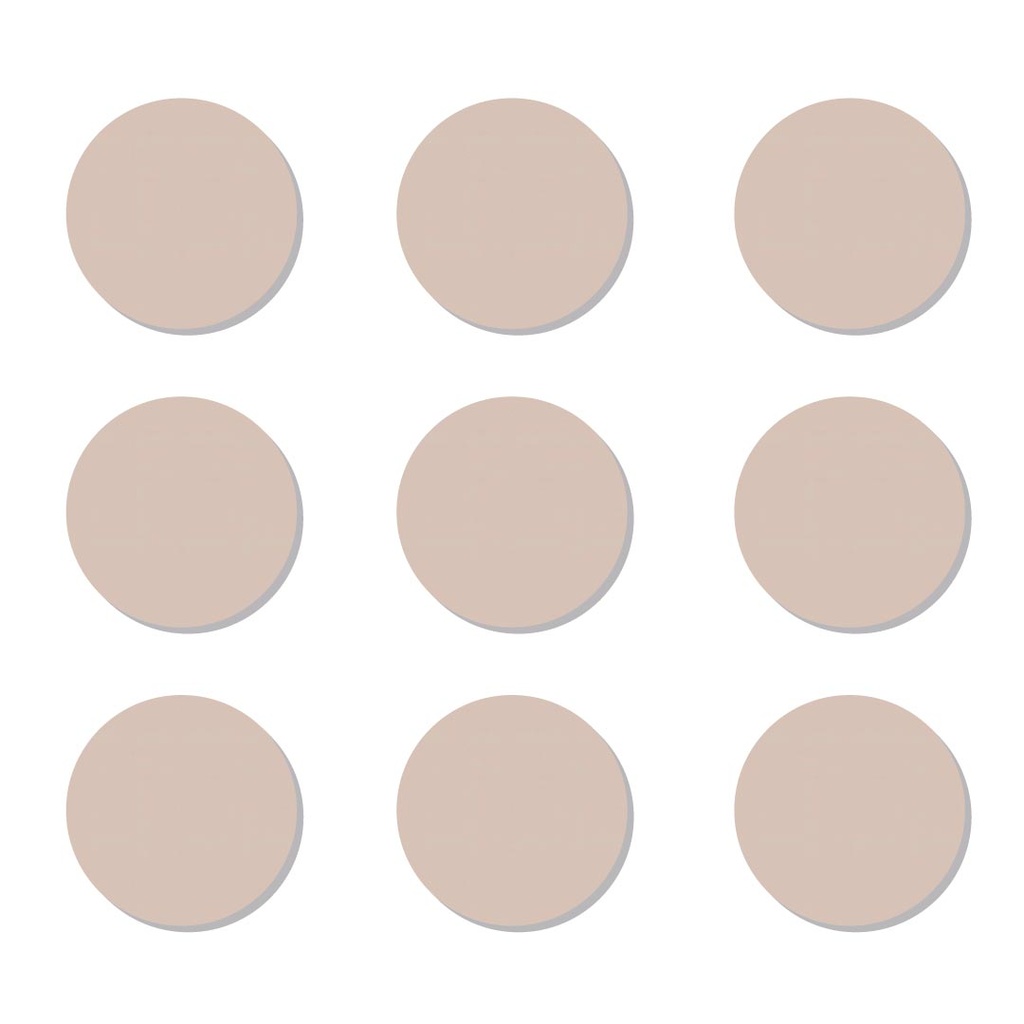 TAPA TORNILLO TAUPE MATE 200UND V