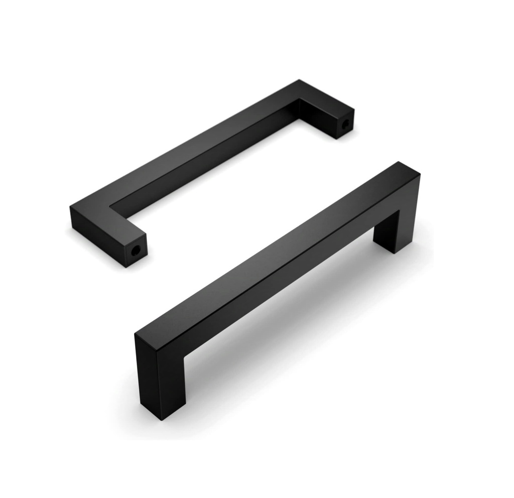 TIRADERA CUADRADA NEGRO 192 AND