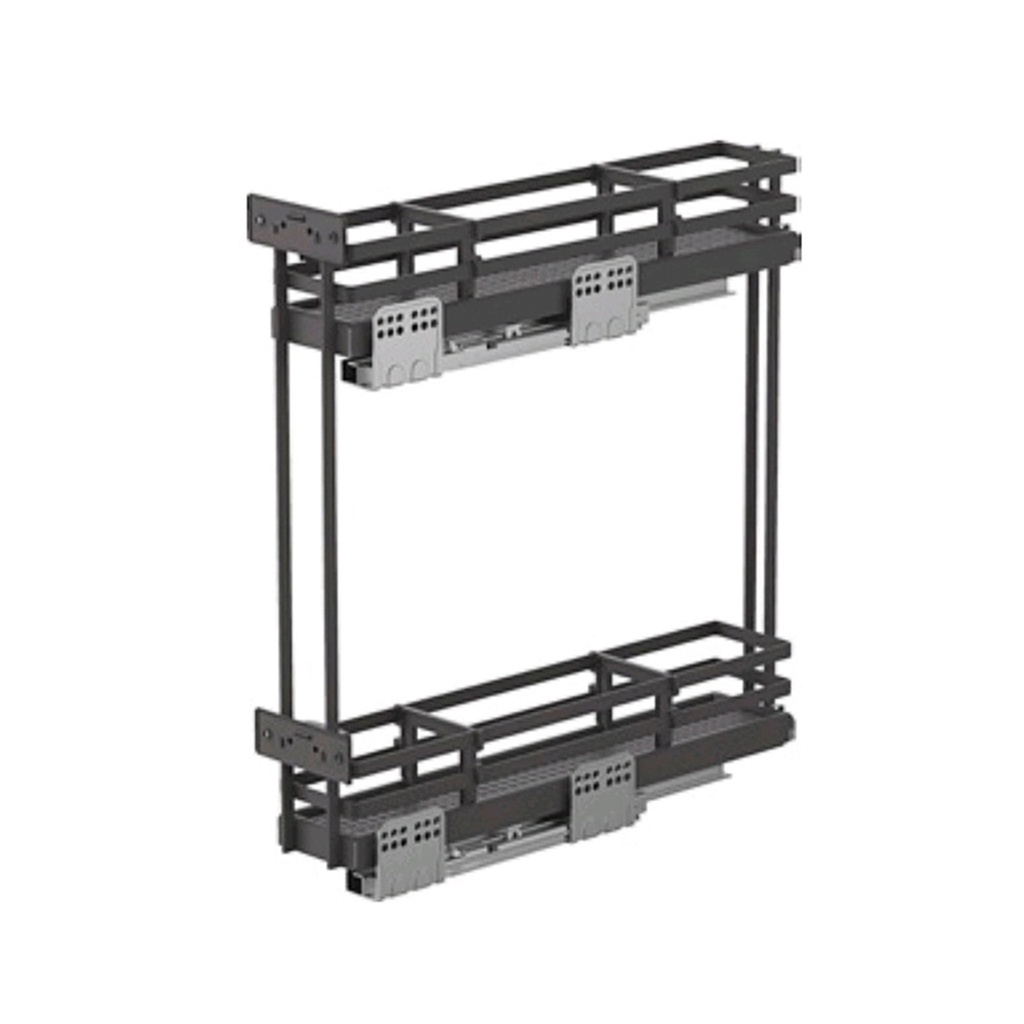 ESPECIERO 150MM 2 NIVELES MONZA CONSERVERO ANTRACITA DERECHO IT22710