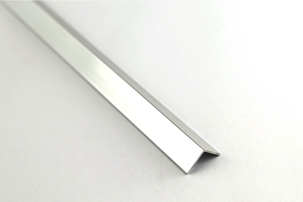 ANGULAR 12.7X12.7 MM ALUMINIO