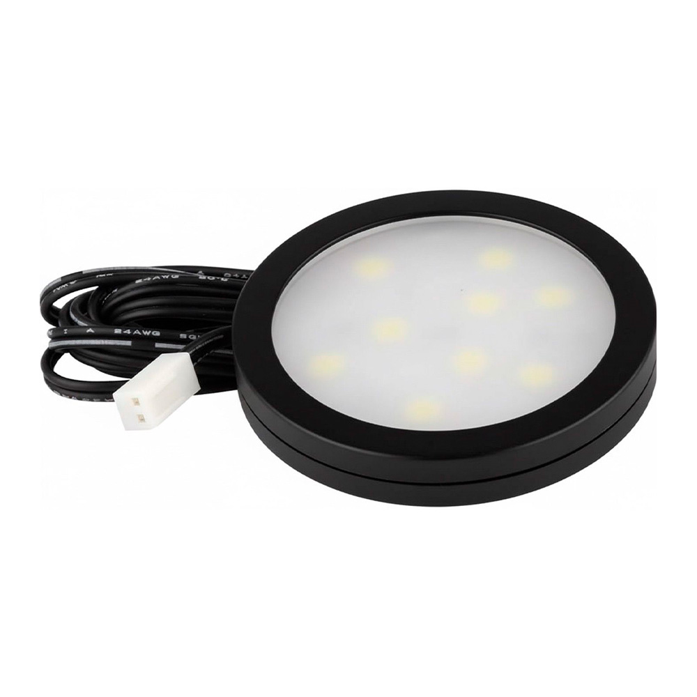 SPOT LED 12V SOBREPONER, NEGRO LUZ NATURAL IT50020