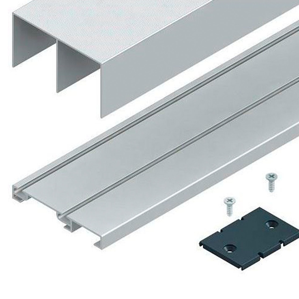 KIT CARRIL SUPERIOR E INFERIOR 3M TERRA S85 712A02300 ALUMINIO SYSKOR