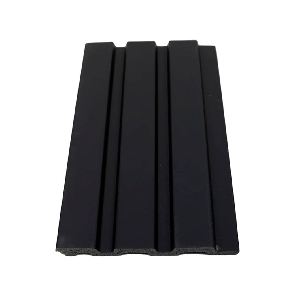 LAMINA ACANALADA DECORATIVA MATT BLACK 12X120X290 DE009