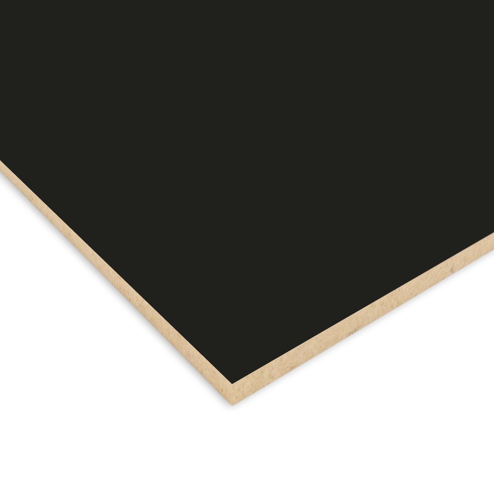 MELAMINA MDF NEGRO ULTRA MATE 18X122X280 ESPAÑOLA