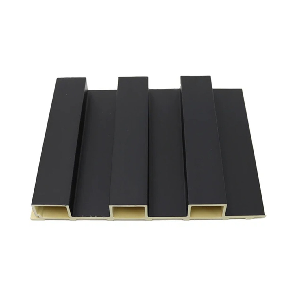 LAMINA ACANALADA DECORATIVA MATT BLACK WPC 25X250X2900 DE006