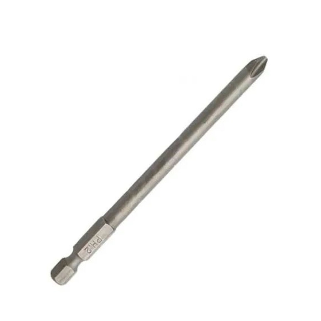 PUNTA PH2 DESTORNILLADOR IMANTADA 15CM 6" NEGRA 