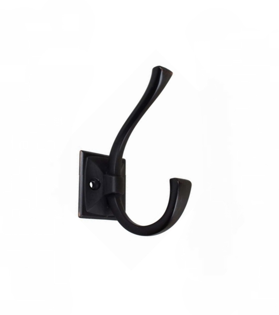 GANCHO PERCHERO 1 NEGRO MB