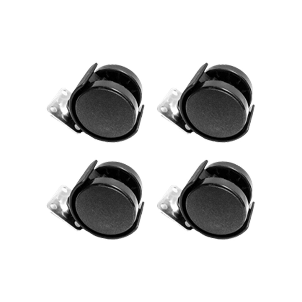 RODIN PLASTICO CON FRENO 4 UND 50MMS