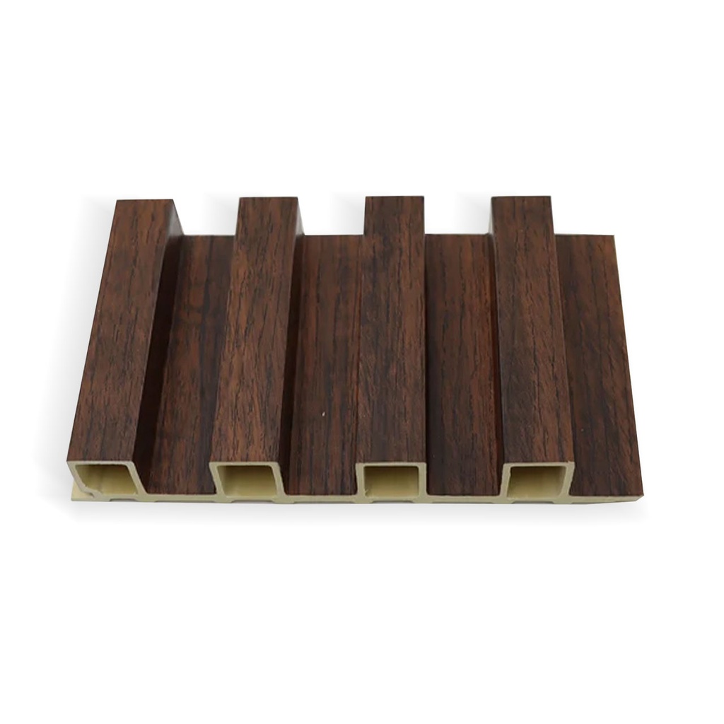 LAMINA ACANALADA DECORATIVA DARK WOOD 24X160X2900 DE003