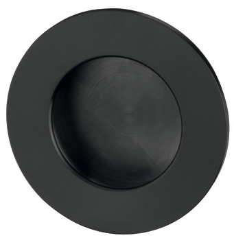TIRADERA EMBUTIR CIRCULAR INOX NEGRO MATE HAFELE