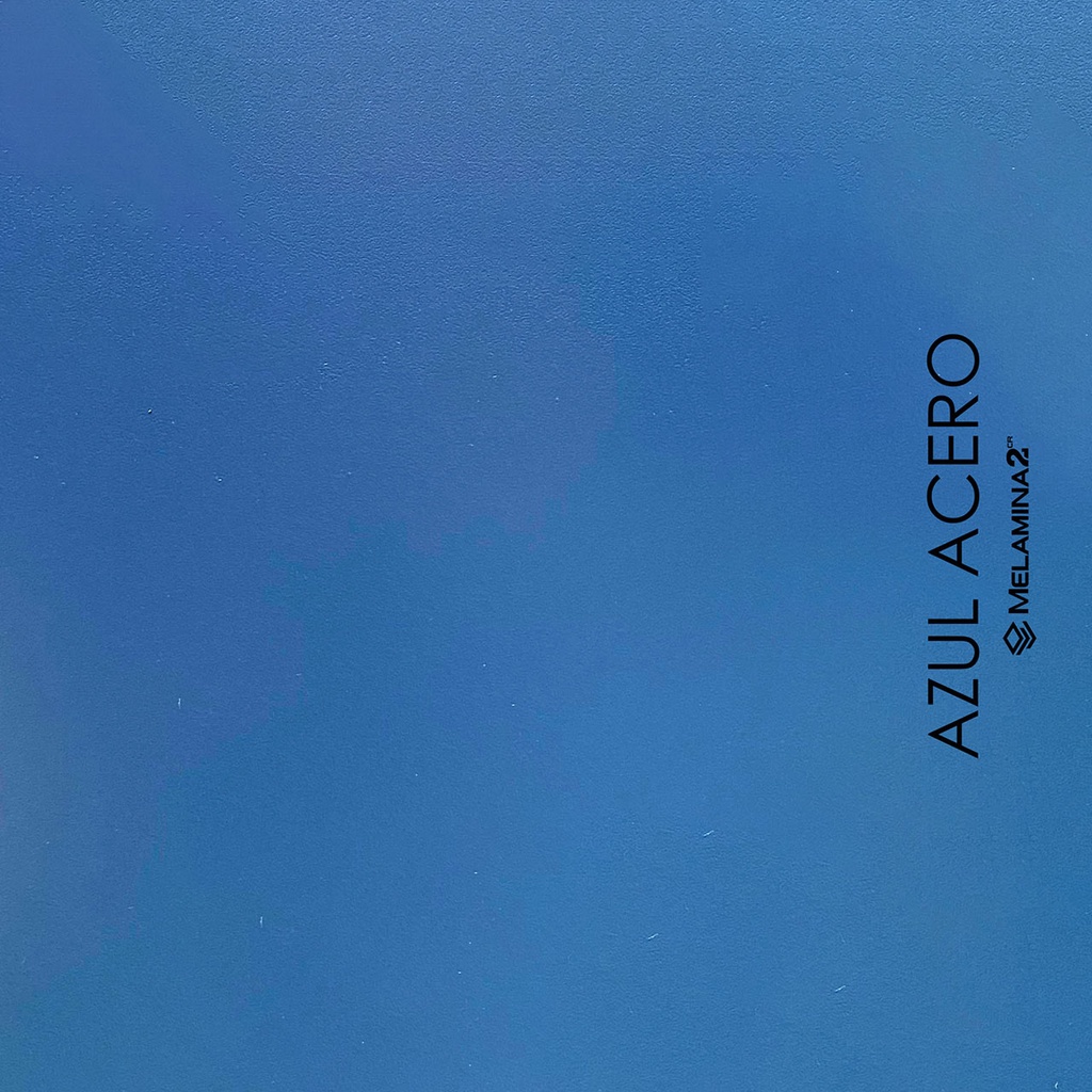 MELAMINA AZUL ACERO HIDROFUGA 18X183X250 MASISA