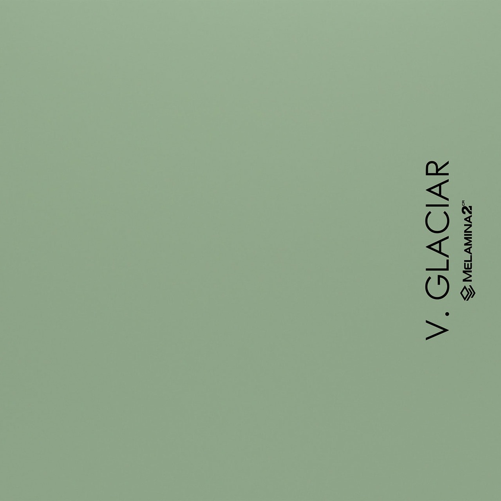 MELAMINA VERDE GLACIAR HIDROFUGA 18X183X250 MASISA