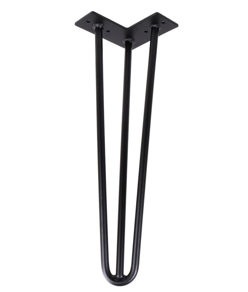 PATA MUEBLE HARPIN NEGRO UND 40CM