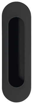 TIRADERA EMBUTIR OVALADA INOX NEGRO MATE HAFELE