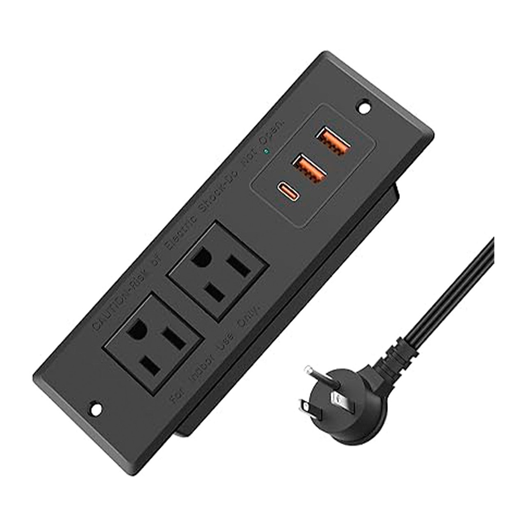 REGLETA EMBUTIR NEGRO