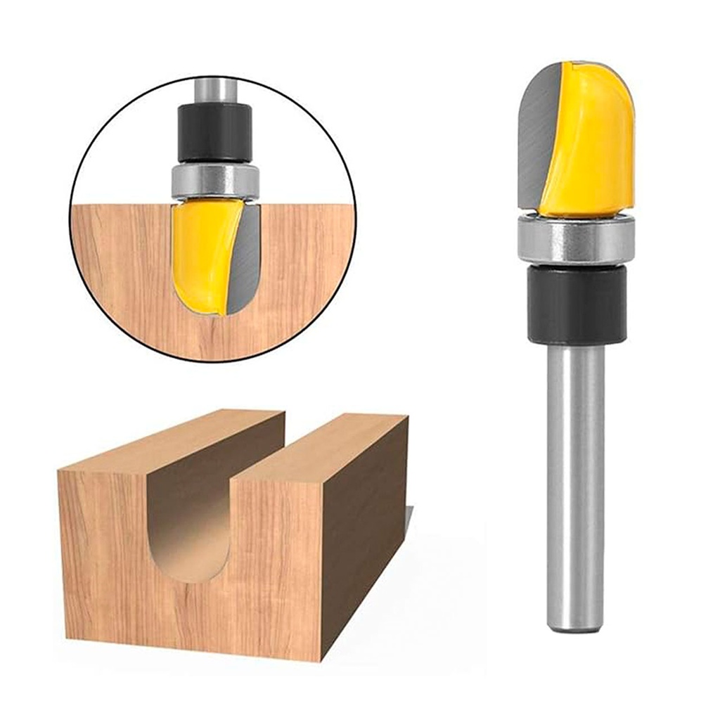 CUCHILLA COPIADORA CARBURO 1/4X1/2X13/16 REDONDO AMARILLO