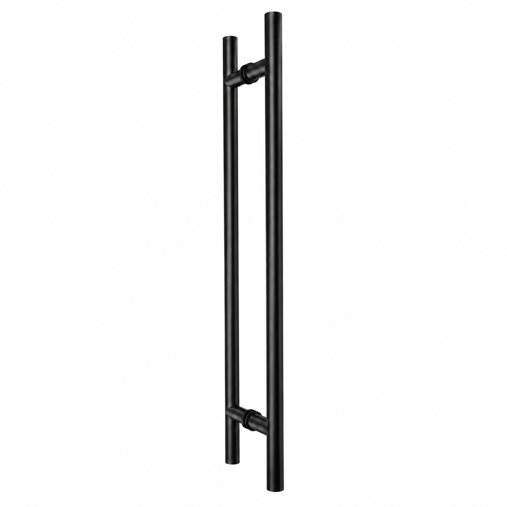 MANILLON REDONDO CENTRO 120CM-LARGO 180CM INOX 304 NEGRO PAR