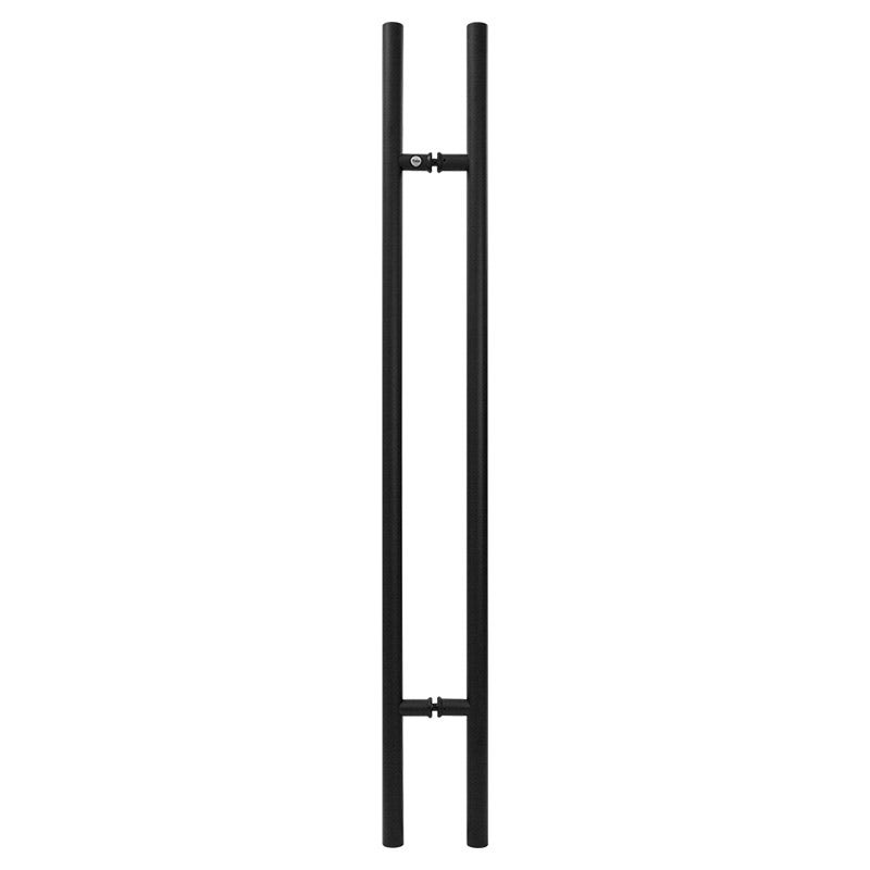 MANILLON REDONDO CENTRO 120CM-LARGO 180CM INOX 304 NEGRO PAR