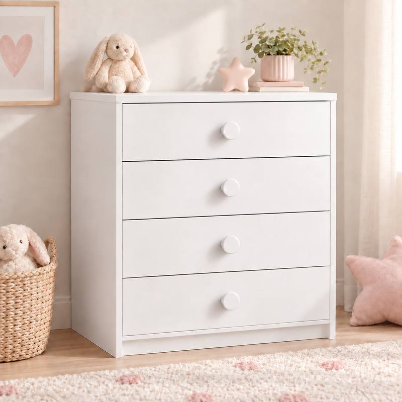 POMO INFANTIL CIRCULAR BLANCO