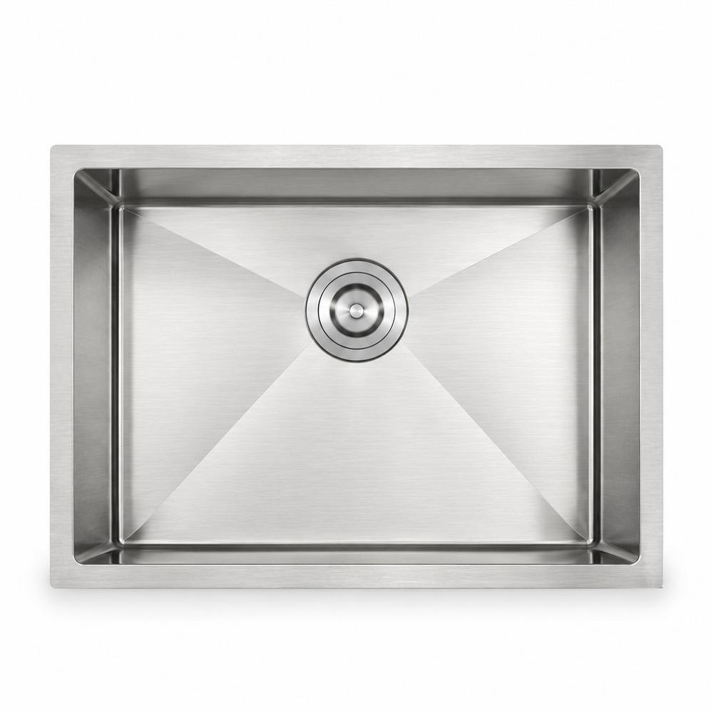 FREGADERO SUBMONTAR INOX NIQUEL 762X457 1 TANGUE FG10025