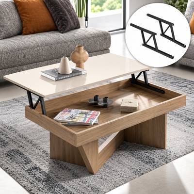 RIEL ELEVABLE MESA NEGRO 410
