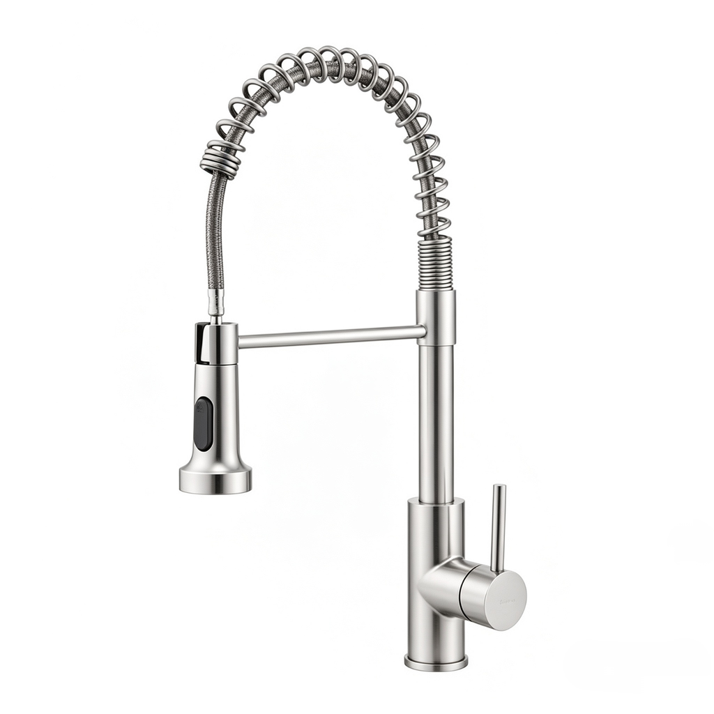 GRIFERIA INOXIDABLE SATINADO EXTRAIBLE 303 FG11110