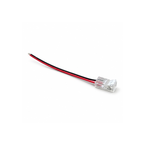 CONECTOR PRENSA CON CABLE TIRA LED 8MM 24V  IT0003 RV