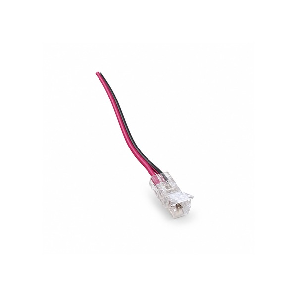 CONECTOR PRENSA CON CABLE TIRA LED 5MM 12V IT58035