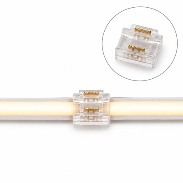 CONECTOR LINEAL TIRA A TIRA LED 8MM 24V IT0002 RV