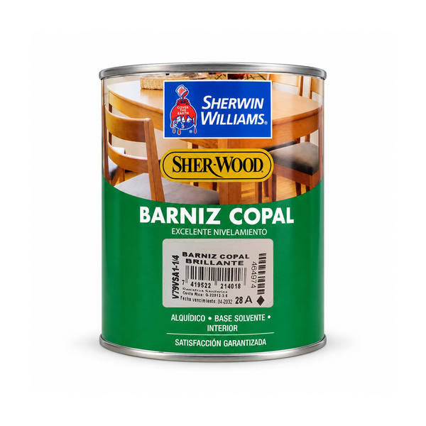 BARNIZ COPAL BRILLANTE V79VSA1-1/4 SHERWIN WILLIAMS