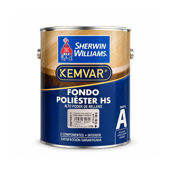 FONDO POLIESTER TRANSPARENTE INTERIOR E66TSA1-1 SHERWIN WILLIAMS