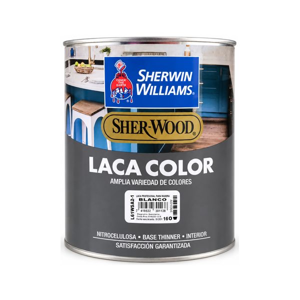 LACA PROFESIONAL PARA MADERA BLANCO L61WSA2-1 SHERWIN WILLIAMS