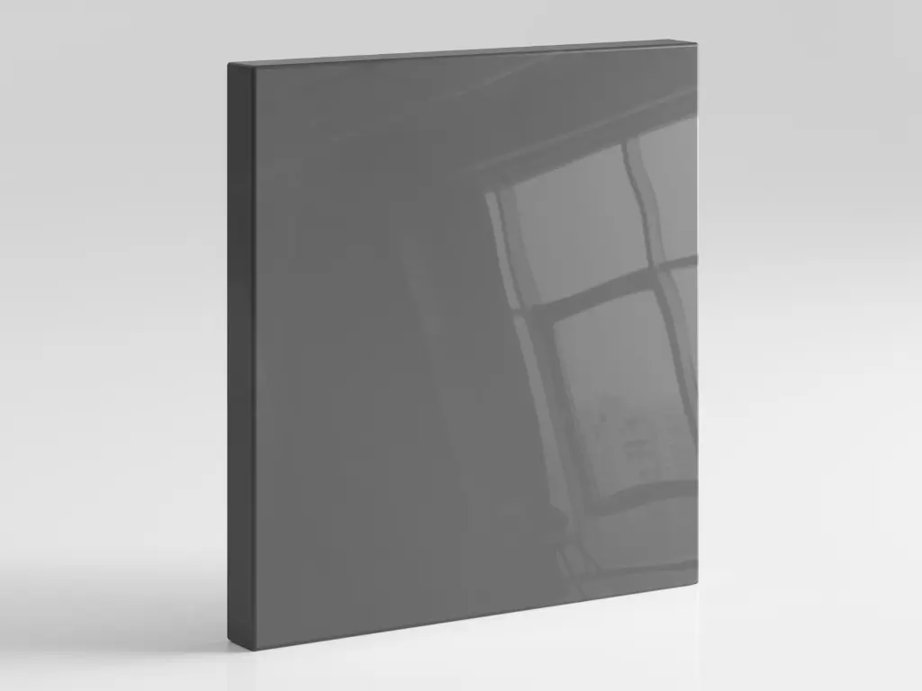 MELAMINA GRAFITO ALTO BRILLO 18X122X280 AGT