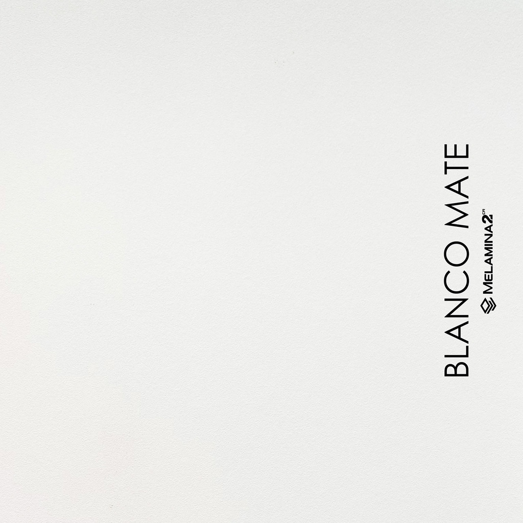 MELAMINA MDF BLANCO ULTRA MATE 18X122X280 ITALIANA