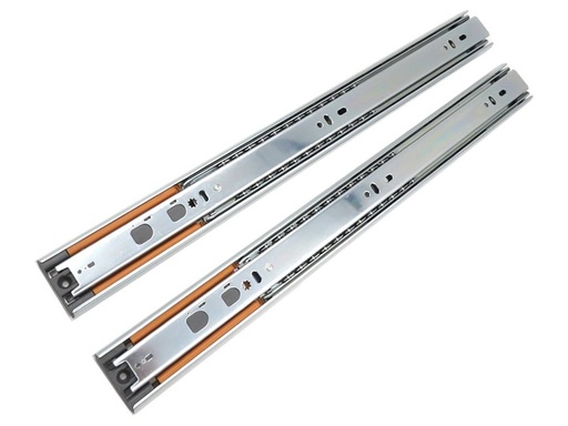 [RIEL PUSH LENTO 20] RIEL TELESCOPICO CIERRE LENTO PUSH OPEN 20 500MMS ECO