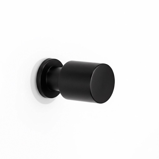 [POMO ROCIN NEGRO 25] POMO ROCIN INOX NEGRO 25MM