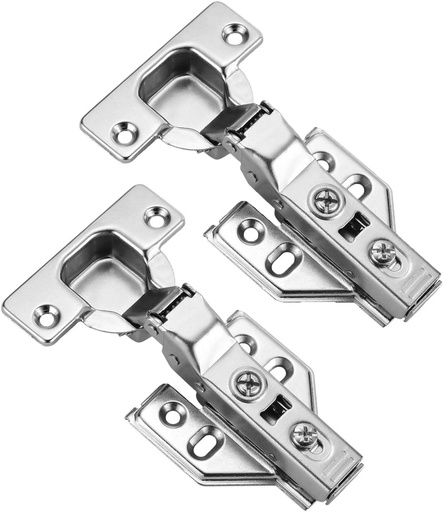 [BISAGRA SEMICURVA 3D] BISAGRA SEMICURVA CLIP ON CIERRE LENTO PAR 3D